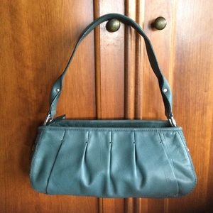 Laundry by Shelli Segal Leather Bag Rare Blue Color